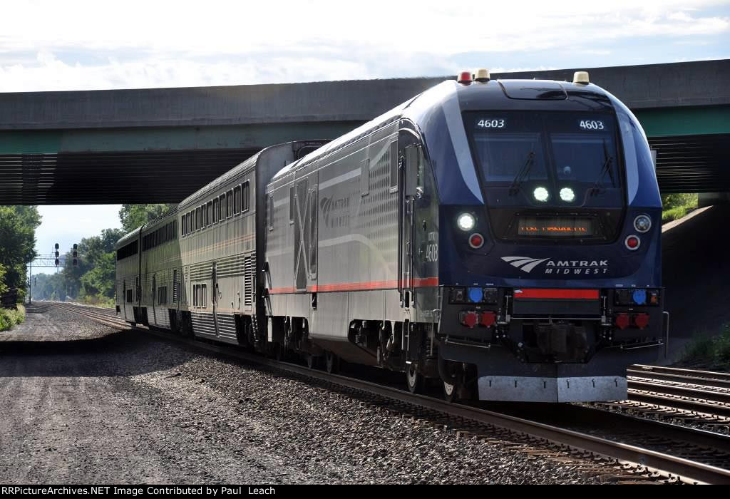 Westbound "Pere Marquette"